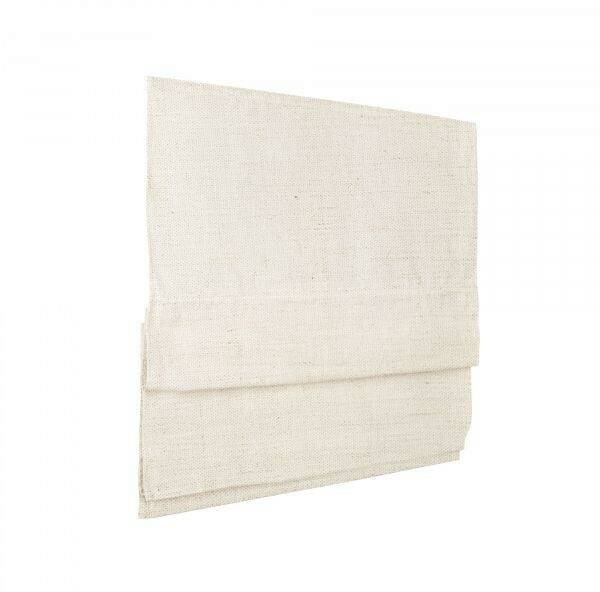 Victoria M. Ivora Roman blind 160 x 175 cm ivory mottled pleated blind