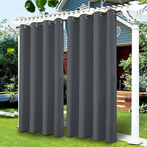 LiveGo N34-102 LiveGo N34-102Outdoor curtain 132x238cm dark grey