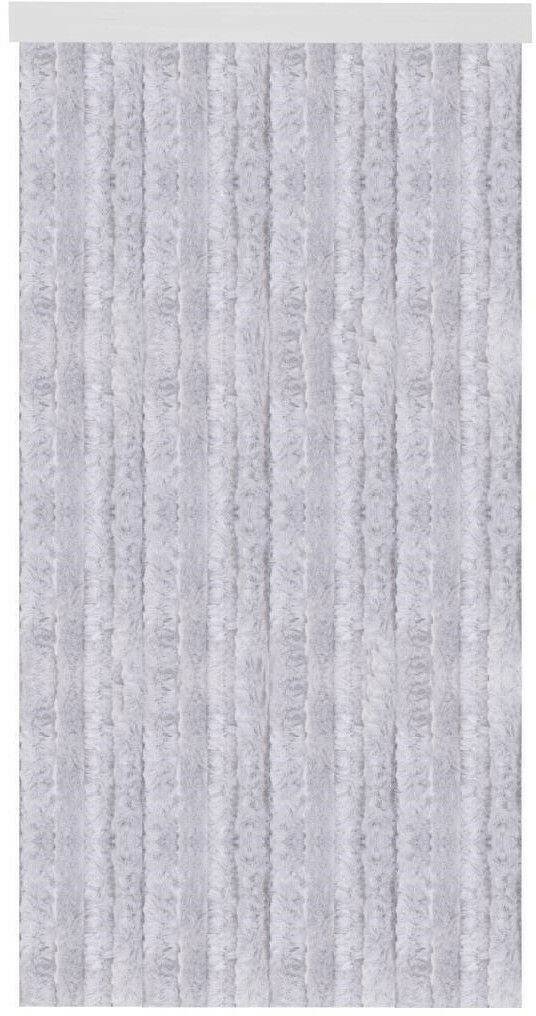 arsvita Fleece curtain 80x200 cm in uni stripes gray many s